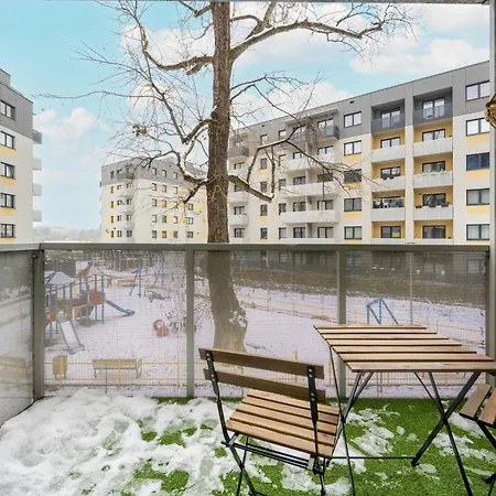 Quiet With Balcony Zakladowa By Renters Daire